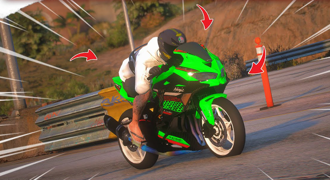 ZX25R Simulator Indonesia - Gameplay image of android game