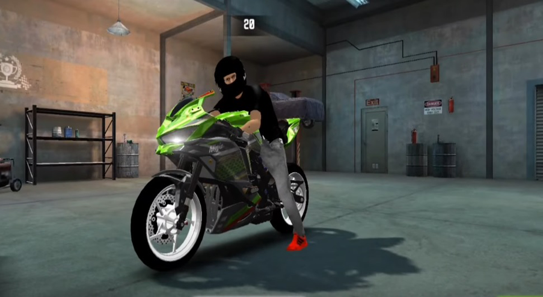 ZX25R Simulator Indonesia - Gameplay image of android game