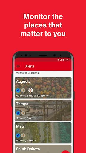 Hurricane - American Red Cross - Image screenshot of android app