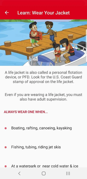 Swim: American Red Cross - عکس برنامه موبایلی اندروید