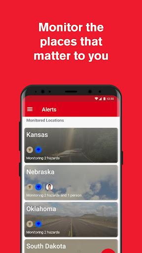 Tornado - American Red Cross - Image screenshot of android app