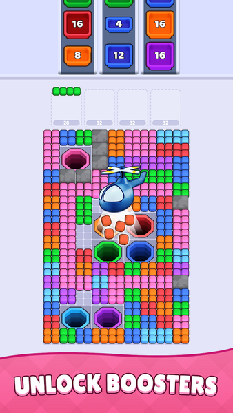 Cube Color Escape - Gameplay image of android game