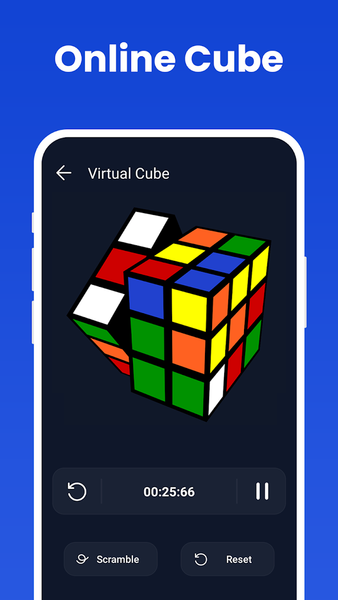 Cube Solver - Image screenshot of android app