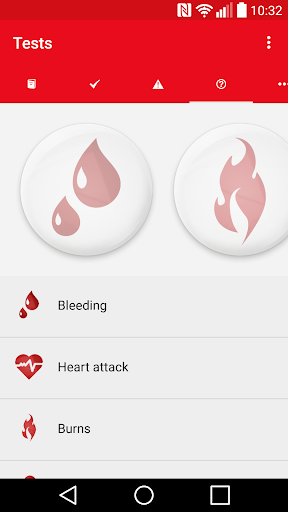First Aid - IFRC - Image screenshot of android app