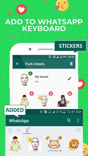 Sticker Maker for WhatsApp - عکس برنامه موبایلی اندروید