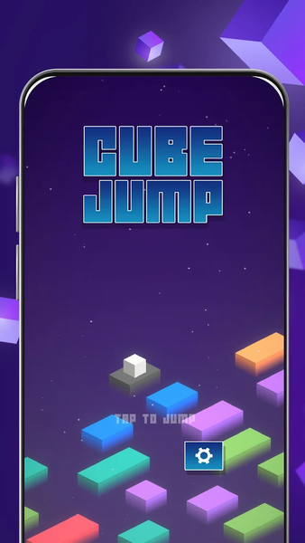 Cube Jump: Leap to Heights - عکس بازی موبایلی اندروید