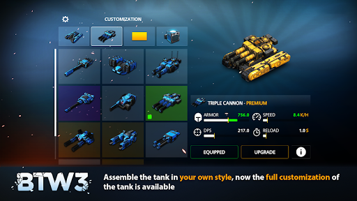 Block Tank Wars 3 – Free Online Tank Shooter 3D - عکس بازی موبایلی اندروید
