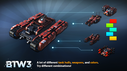 Block Tank Wars ۳ – Free Online Tank Shooter ۳D - عکس بازی موبایلی اندروید