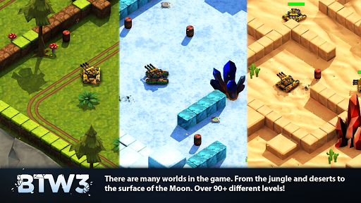 Block Tank Wars ۳ – Free Online Tank Shooter ۳D - عکس بازی موبایلی اندروید