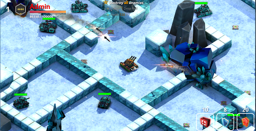 Block Tank Wars ۳ – Free Online Tank Shooter ۳D - عکس بازی موبایلی اندروید