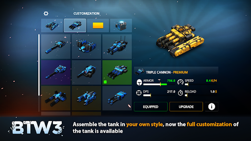Block Tank Wars ۳ – Free Online Tank Shooter ۳D - عکس بازی موبایلی اندروید