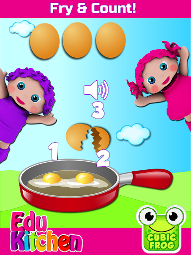 Toddler games - EduKitchen - عکس بازی موبایلی اندروید