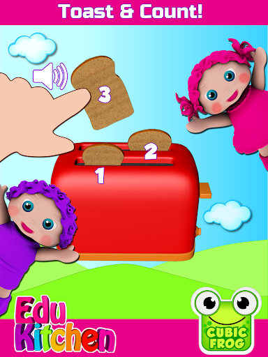 Toddler games - EduKitchen - عکس بازی موبایلی اندروید