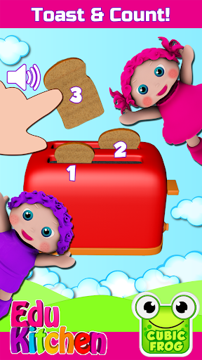 Toddler games - EduKitchen - عکس بازی موبایلی اندروید