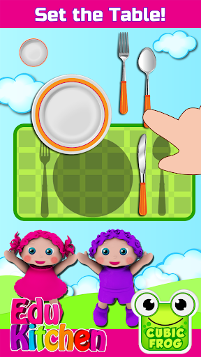 Toddler games - EduKitchen - عکس بازی موبایلی اندروید