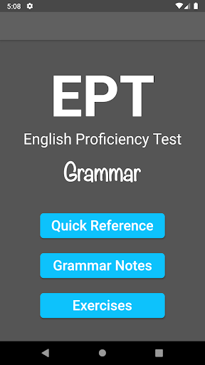 EPT Grammar Lite - Image screenshot of android app