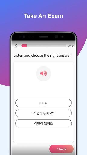 Korean Conversation Practice - Cudu - Image screenshot of android app