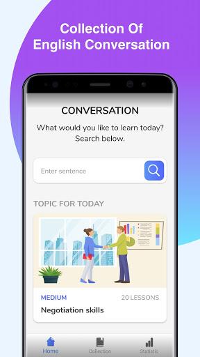 English Conversation Pro - Image screenshot of android app