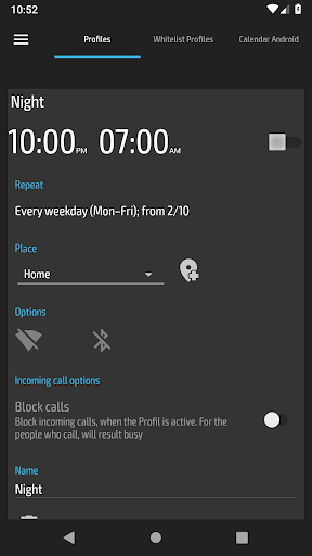 Do Not Disturb - Call Blocker - Free - عکس برنامه موبایلی اندروید