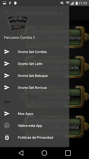 percusion cumbia ۲ - عکس برنامه موبایلی اندروید
