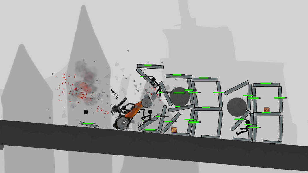 Stickman Race Destruction - عکس بازی موبایلی اندروید