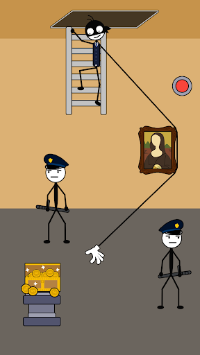 Stickman MasterThief - Image screenshot of android app