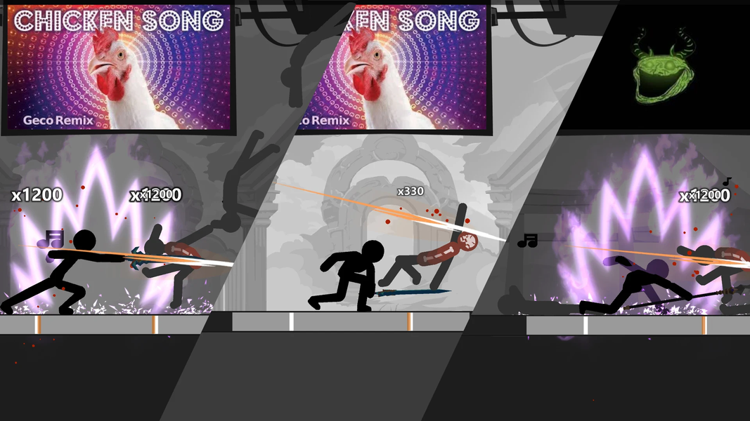 Stickdance Tuber: Fight Melody - عکس بازی موبایلی اندروید