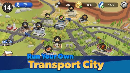 Transport City: Truck Tycoon - Gameplay image of android game