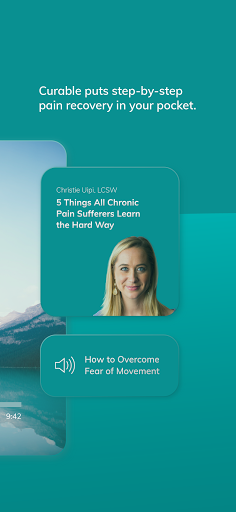 Curable: Chronic Pain Relief - عکس برنامه موبایلی اندروید