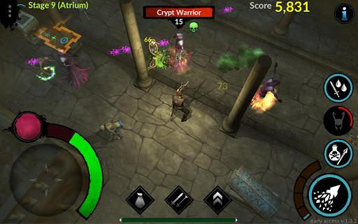 HERETIC GODS - Gameplay image of android game