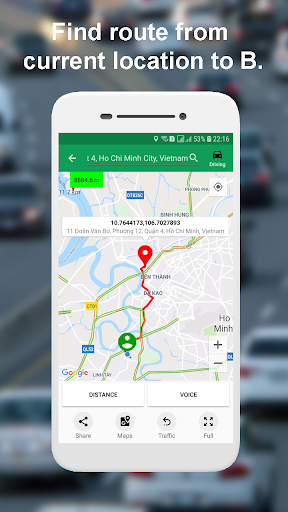 Road Map - GPS Navigation - Image screenshot of android app