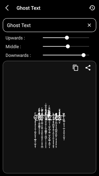 Cool Text, Ghost Text & Symbol - عکس برنامه موبایلی اندروید