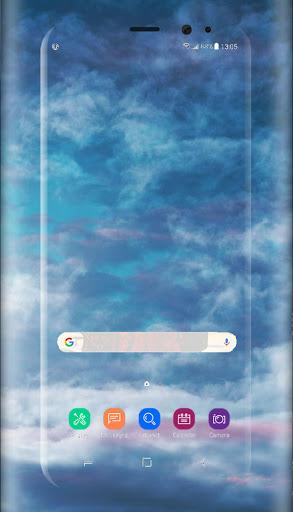 Curved Edge Wallpaper - Image screenshot of android app