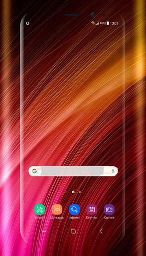 Curved Edge Wallpaper - Image screenshot of android app