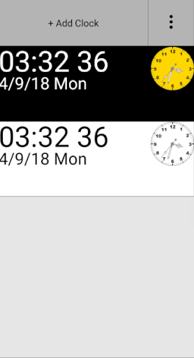 multiple time zone clocks - عکس برنامه موبایلی اندروید