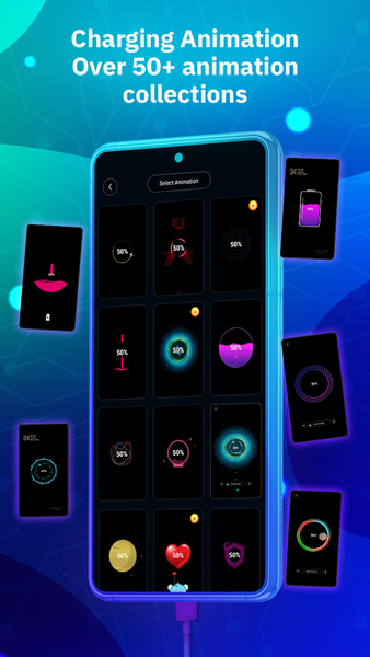 Customize Charging Animation - Image screenshot of android app