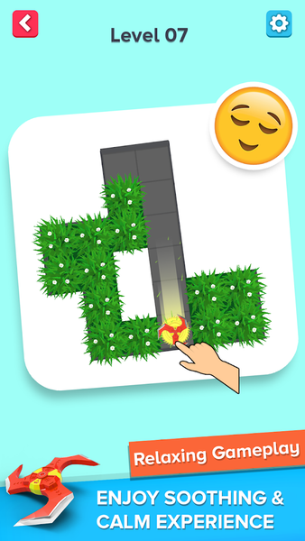 Grass Cut Master Relaxing Game - عکس بازی موبایلی اندروید