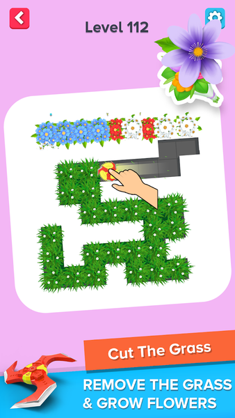 Grass Cut Master Relaxing Game - عکس بازی موبایلی اندروید