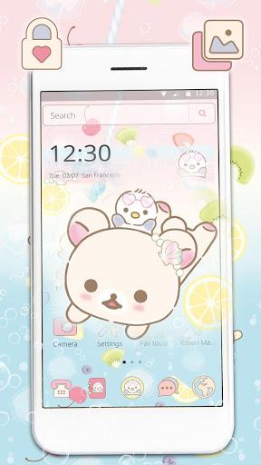 Cute Adorable Doggy Theme - Image screenshot of android app