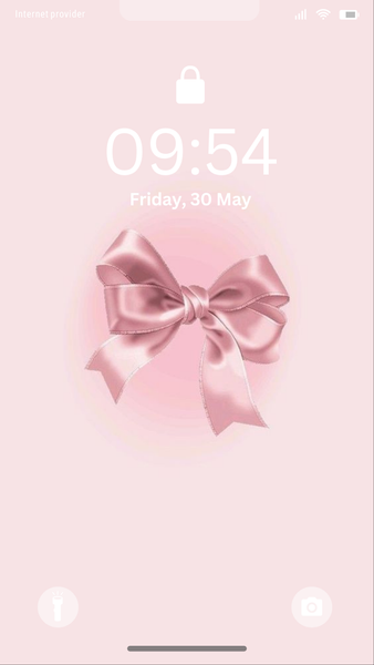 Bow Wallpaper Cute Backgrounds - Image screenshot of android app