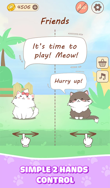 Duet Kitties: Cute Music Game - Image screenshot of android app