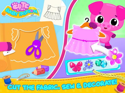 Cute & Tiny Baby Fashion - Design & Dress Up Fun - عکس بازی موبایلی اندروید