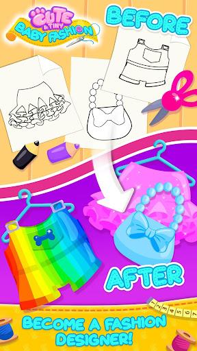 Cute & Tiny Baby Fashion - Design & Dress Up Fun - عکس بازی موبایلی اندروید
