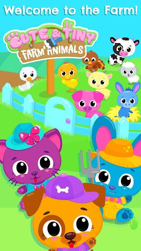 Cute & Tiny Farm Animals - Baby Pet Village - عکس بازی موبایلی اندروید