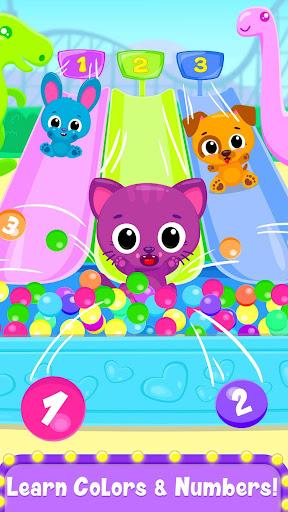 Cute & Tiny Fun Park - Dino, Car & Princess World - Gameplay image of android game