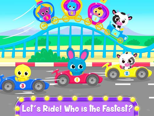 Cute & Tiny Fun Park - Dino, Car & Princess World - Gameplay image of android game