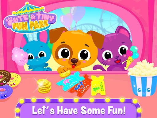 Cute & Tiny Fun Park - Dino, Car & Princess World - Gameplay image of android game
