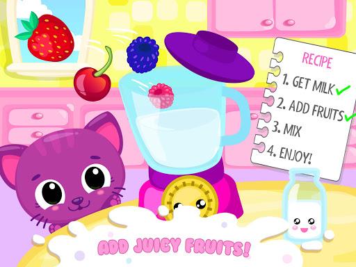 Cute & Tiny Milkshakes - Baby Fruit Smoothies - عکس بازی موبایلی اندروید