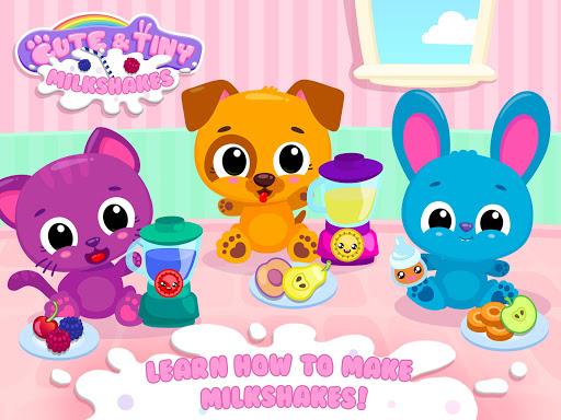 Cute & Tiny Milkshakes - Baby Fruit Smoothies - عکس بازی موبایلی اندروید