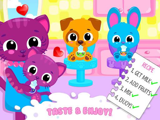 Cute & Tiny Milkshakes - Baby Fruit Smoothies - عکس بازی موبایلی اندروید